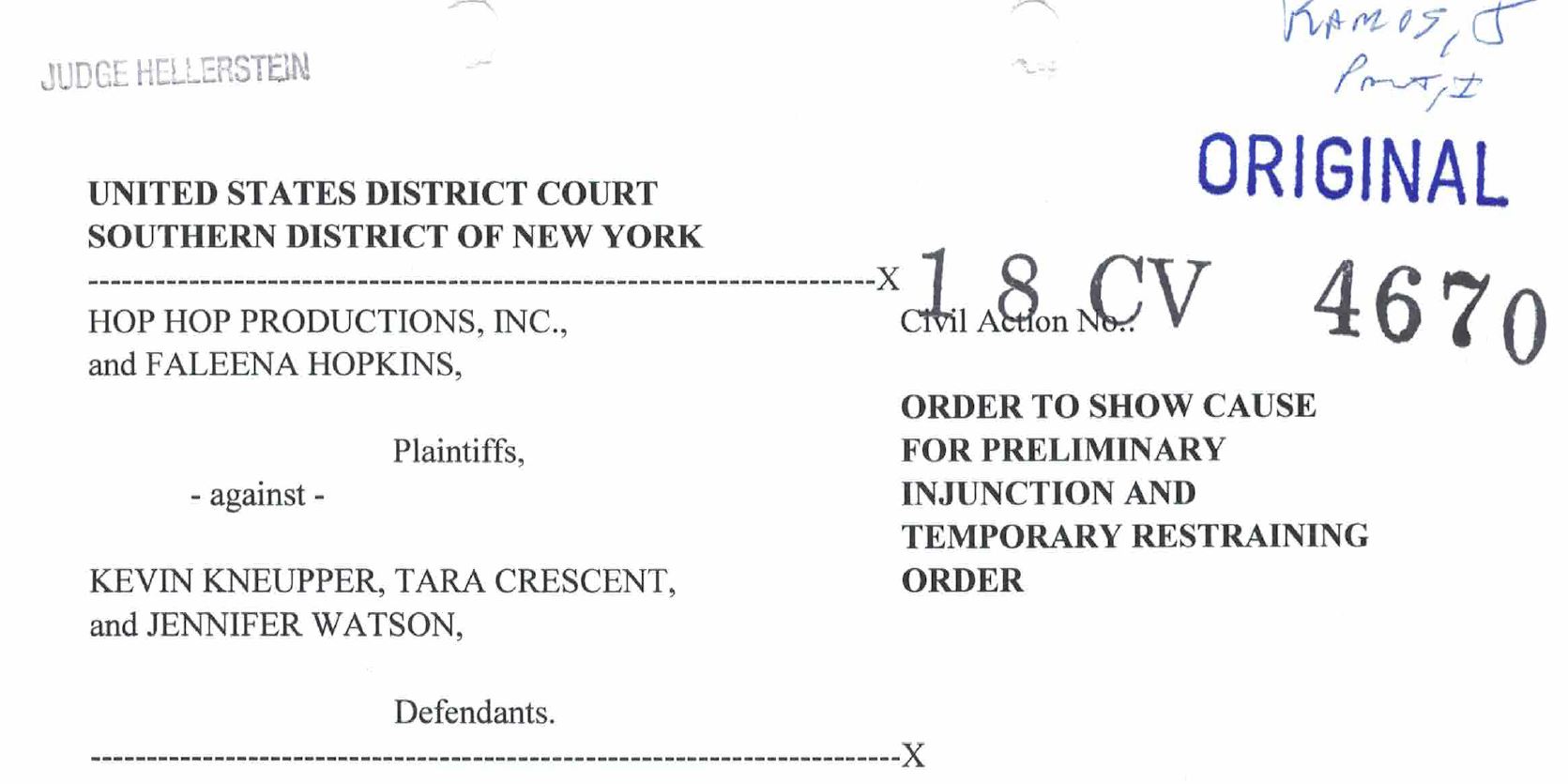 #Cockygate, Take Two: This Time It’s Judicial (UPDATED #2)
