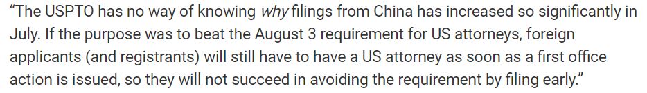 New Rule on Foreign Applicants for US Trademark Registrations (Article)